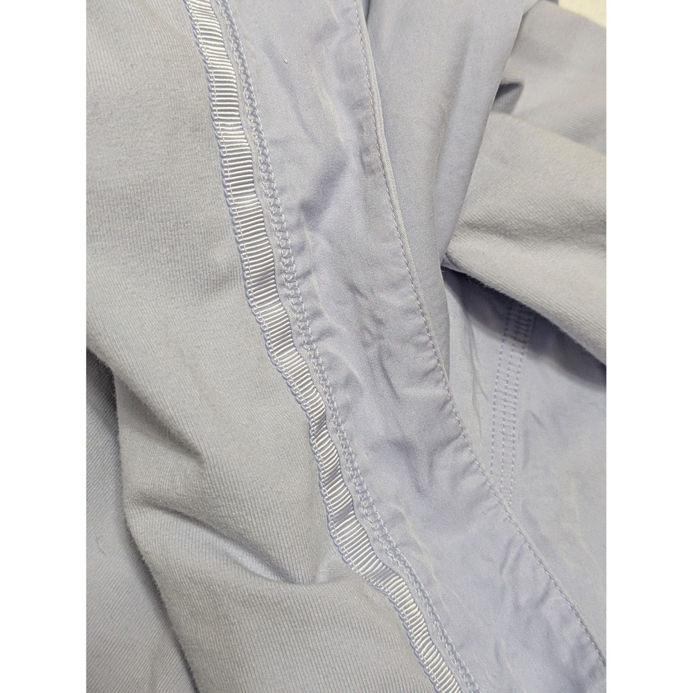 Lululemon Cardigan Blissed Out Wrap Hoodie Sz 8 Purple Lilac Tencel Yoga Active - Picture 11 of 16